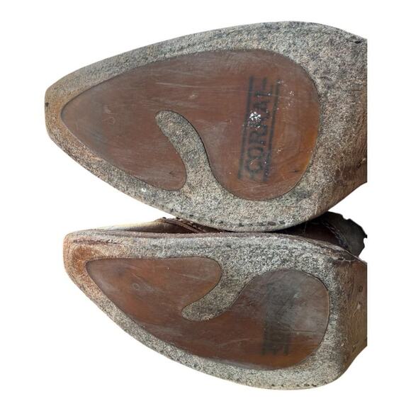 Corral Boots Mayela Fringe Cowboy Boot Women size 8.5 - Picture 9 of 10